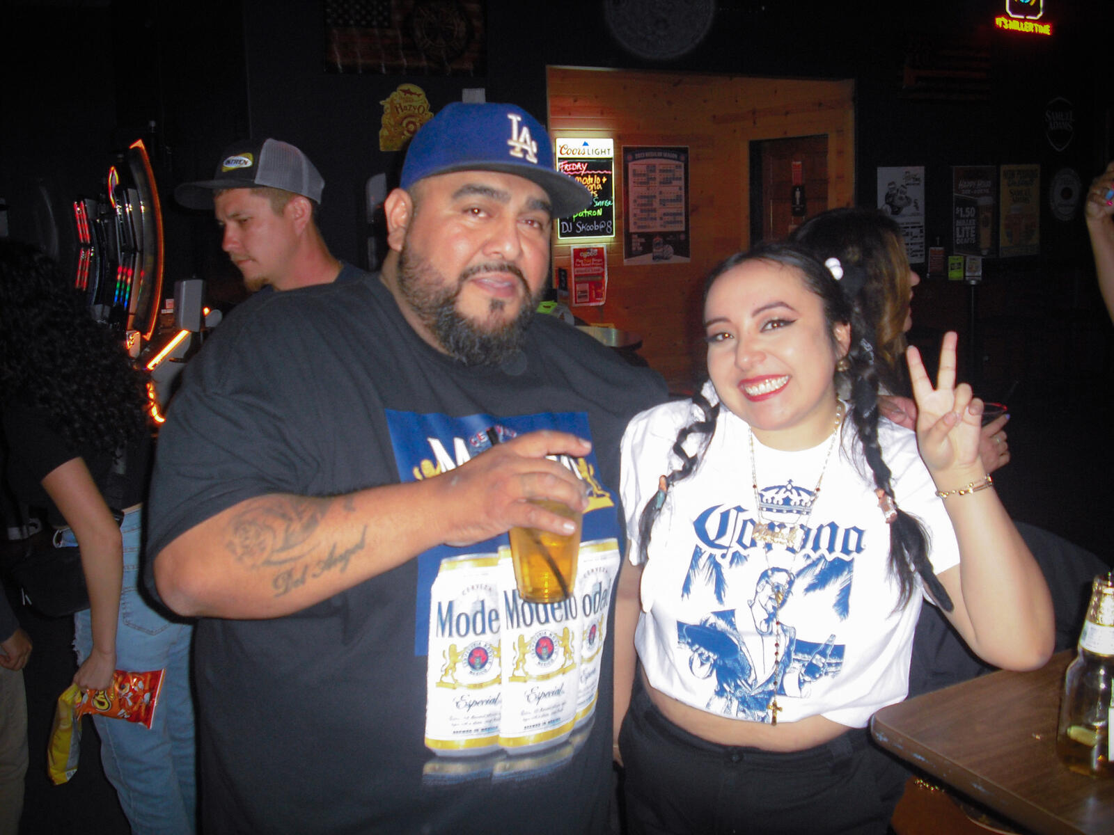 With DJ SKOOB on Cinco de Mayo